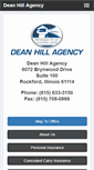 Mobile Screenshot of deanhillagency.com